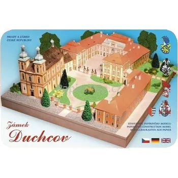 Zámek Duchcov - Stavebnice papírového modelu