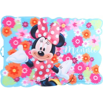 prostírání Banquet prostírání plastové tvarované Minnie Bloom 43x28cm