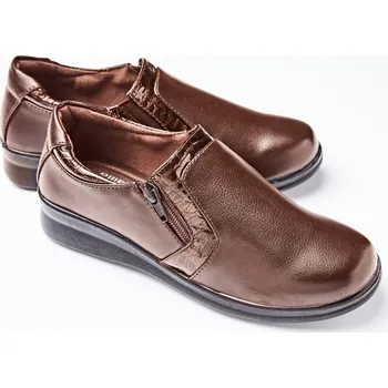 Dámské pantofle 3Pagen Vycházková obuv Ayla hnědá 37