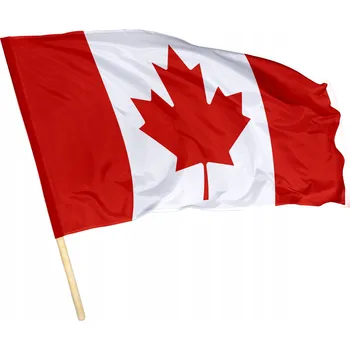 Vlajka VLAJKA Kanada 150x92 cm Kanadská vlajka KANADA - tunel pro tyč