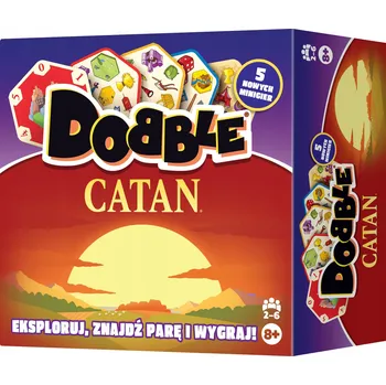 Desková hra Společenská hra Dobble Catan Rebel