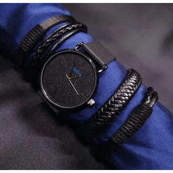 Hodinky Hodinky Náramky Minimalistická SADA ŠPERKOVNICE DÁREK UNISEX PREMIUM