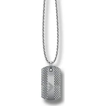 Šperk Náhrdelník Emporio Armani Eagle Logo EGS3149040 stříbrná SLV, vel. ONE SIZE