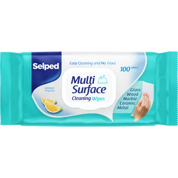 Univerzální čisticí prostředek Selped Ubrousky vlhčené Multi Surface 100ks
