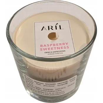 Svíčka Parafínová vonná svíčka RASPBERRY SWEETNESS Aril