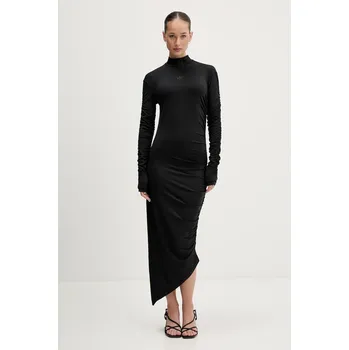 Dámské šaty adidas Ruched Maxi Dress JW2806