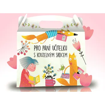 Dárkový potravinový koš LIPOO NAMIXUJ SI BOX - PRO NEJLEPŠÍ PANÍ UČITELKU ZVÍŘÁTKA