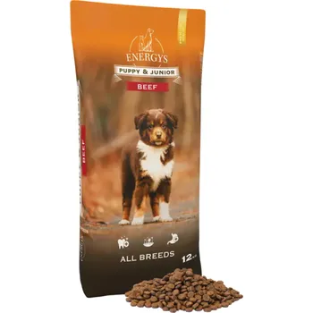Krmivo pro psa Energys puppy junior beef 12 kg hovězí