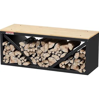 Scorpion elektro Stojan na dřevo FWR02, 102 × 40 × 34,5 cm