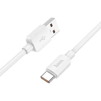 HOCO kabel USB A na typ C PD 6A 100W X96 1 m bílý