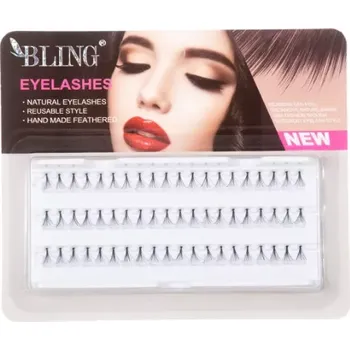 Péče o řasy a obočí Přírodní trsové řasy BLING, 11mm