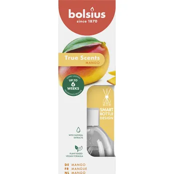 Vůně do bytu Osvěžovač vzduchu s tyčinkami Bolsius 60 ml