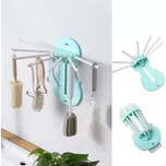 Háček na zavěšení kuchyňských doplňků – modrý