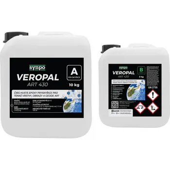 Průmyslové lepidlo Synpo VEROPAL ART 430 čirá umělecká epoxidová pryskyřice Balení: 1,3kg