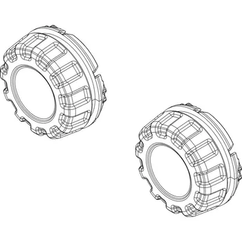 Příslušenství ke střešnímu nosiči Thule Knob Adjustment Handle (2pcs) TH1500054524