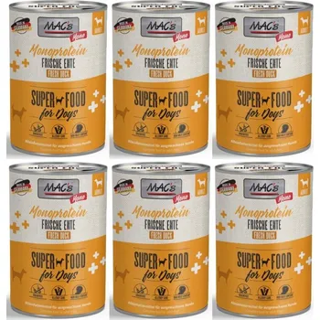 Krmivo pro psa VLHKÉ KRMIVO MONOPROTEINOVÉ KRMIVO PRO PSY MAC'S KACHNA 93,9% 400 G