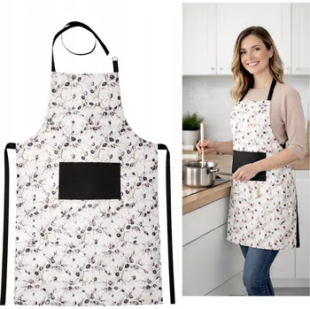 Kuchyňská zástěra KUCHYŇSKÁ ZÁSTĚRA NICOLE COLLECTION BAVLNA 60x90cm 62309 OLIVY