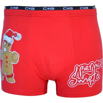 Pánská móda Pánské boxerky XL dárek VÁNOČNÍ s MOTIVEM Mikuláše