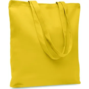 Nákupní taška 270g plátěná nákupní taška Rassa Coloured - Žlutá