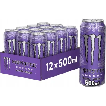 Energetický nápoj Energetický nápoj Monster Energy Ultra Violet 500 ml bez cukru