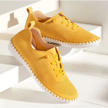 Dámské polobotky Polobotky Venus žlutá 40