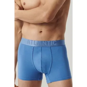 Boxerky Pánské boxerky Atlantic MH-1201 - mikromodal Světle modrá XL