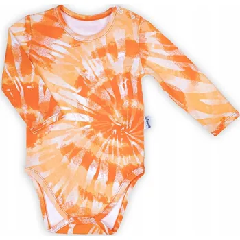 Kojenecký body Oranžové bavlněné body Nicol, vel. 80