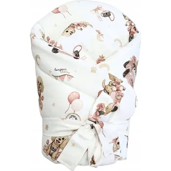 Zavinovačka Bonjour Cherie Bambusová Zavinovačka 74x74 Bianca