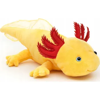 plyšák Axolotl žlutý s modrýma očima 32 cm Plyšová Hračka