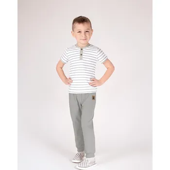 Nicol tepláky šedé, velikost 146