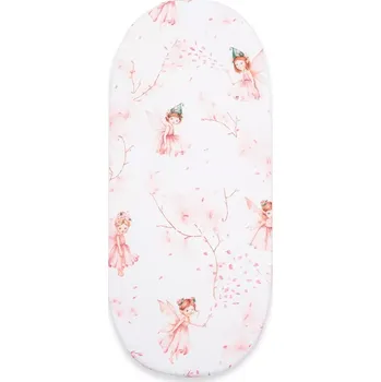 Bavlněné prostěradlo do kočárku Víly 35 × 75 cm