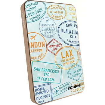 Powerbanka Picasee Powerbanka s MagSafe 5 000 mAh Zlatá - PASSPORT EDITION