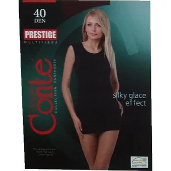 Dámské oblečení Punčocháče hladké Conte 40 DEN hnědé shade, velikost 5