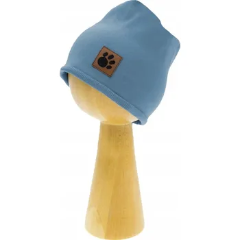 Čepice Chlapecká čepice typu šmoulinka modrá Nicol, vel. 92/98