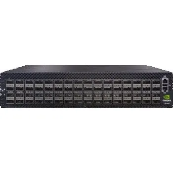 Switch NVIDIA Spectrum-3 SN4600C - Přepínač - L3 - řízený - 64 x 100 Gigabit QSFP28 - proudění vzduchu zezadu dopředu - Lze montovat do rozvaděče