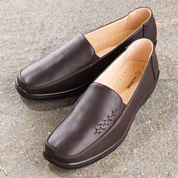 Dámské polobotky Obuv Fiona, černá hnědá 37