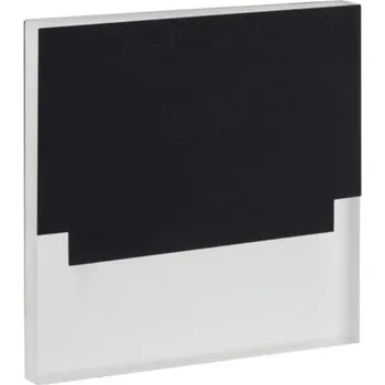 Bodové svítidlo Schodišťové svítidlo Kanlux černé 0,8 W integrované LED 7,5 cm