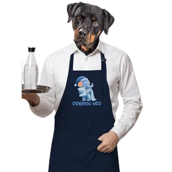 Kuchyňská zástěra Bastard Dobrou nos zástěra Navy