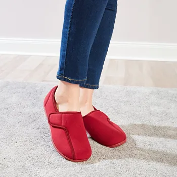 Dámské pantofle Bačkory bordó 37