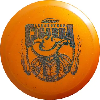 Discraft Ledgestone 2026 Titanium Sparkle Cigarra 175g Oranžová/Šedá šedý stamp