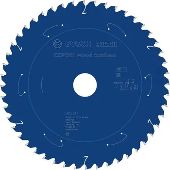 Pilový kotouč BOSCH Pilový kotouč EXPERT Wood cordless, 216 × 1,7/1,2 × 30 mm, T48 (2.608.902.162)