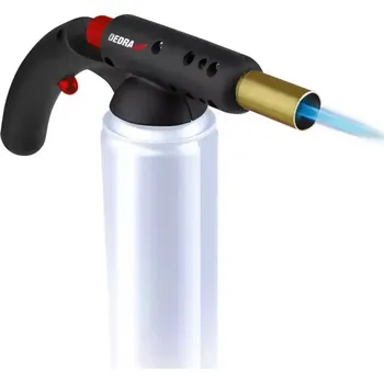 Horkovzdušná pistole DEDRA-EXIM Plynový hořák s piezozapalováním, 3 kW DEDRA 31A030