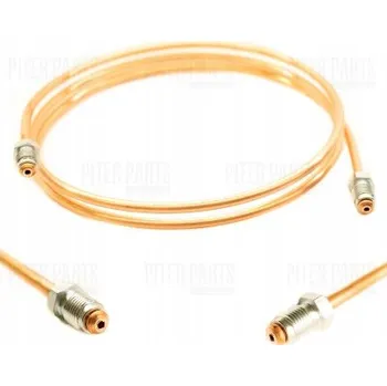 Brzdová hadice PITER PARTS Měděná brzdová hadička PPH098 A-A DÉLKA 980 MM s koncovkami