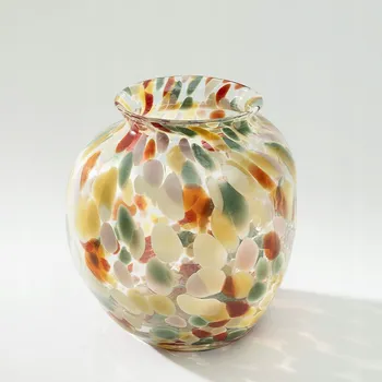 Váza Skleněná váza Marea 22 cm 22x22x22 cm