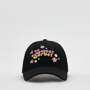 Čepice Reserved - Kšiltovka s&nbsp;aplikací - černý - 342IL-99X - 342IL-99X-5Y9