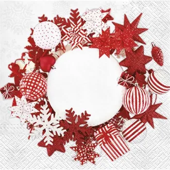 Stolování Ubrousek P 33x33 vánoční SDL081600