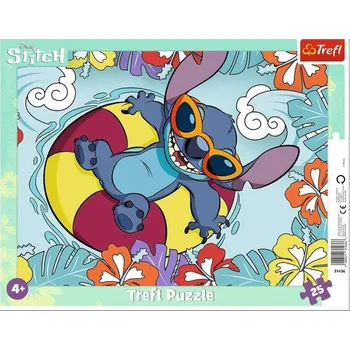 Puzzle Trefl Puzzle 25 Deskové puzzle - Lilo&Stitch