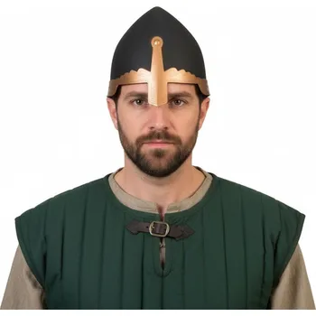 Karnevalový doplněk Helma rytíř černá