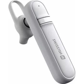 Handsfree Bluetooth headset Swissten Caller – bílý