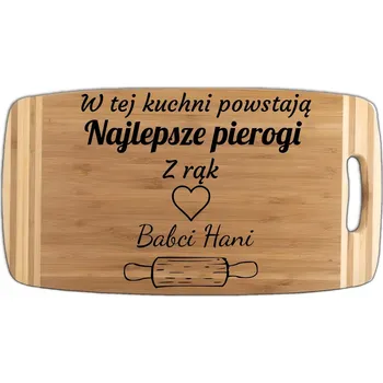 Kuchyňské prkénko Dárek ke Dni prarodičů - s gravírováním prkénko na krájení
